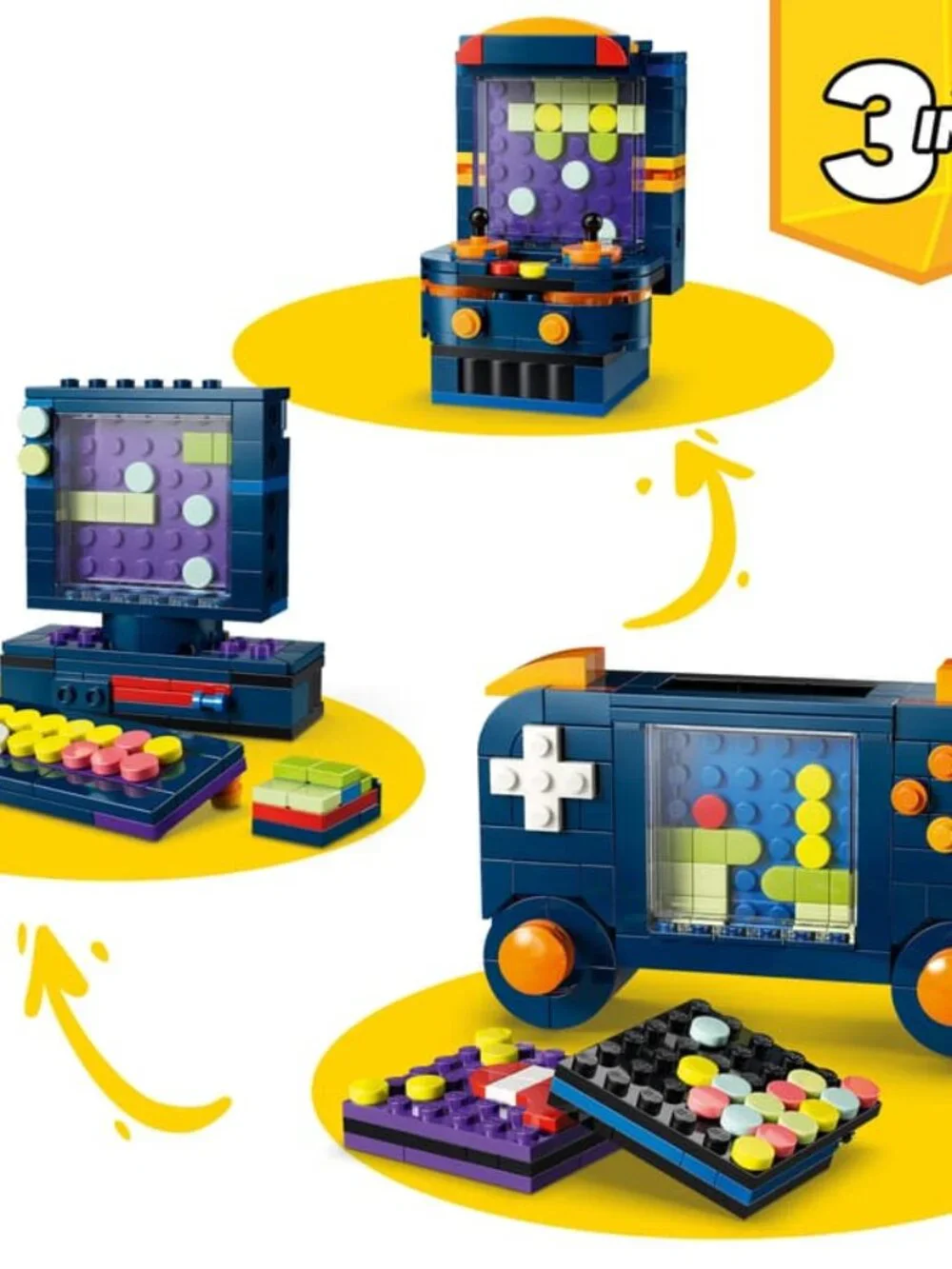 Lego Creator 3 n 1  Retro Gaming Console #31380+ New In Original Box